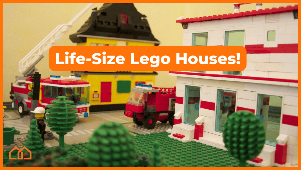 Lego building blocks for houses sale