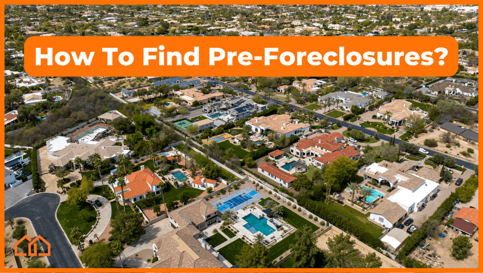 preforeclosure homes how tofind them aerial shot of homes