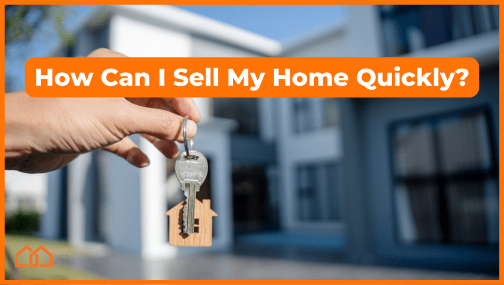 hand holding keys how can i sell my home quickly